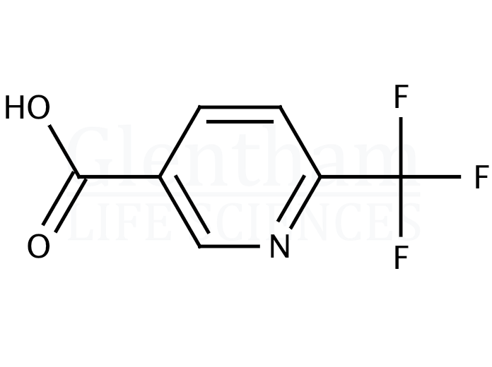 6-Trifluoromethylpyridine-3-carboxylic acid Structure