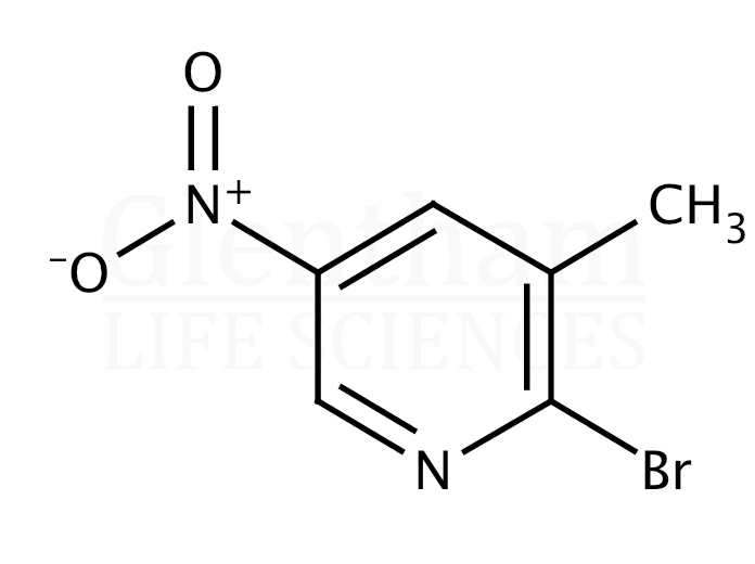 2-Hydroxy-5-nitro-3-picoline (2-Hydroxy-3-methyl-5-nitropyridine) Structure
