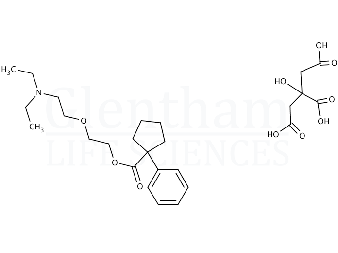 Structure for  Carbetapentane citrate salt, BP, Ph. Eur. grade  (23142-01-0)