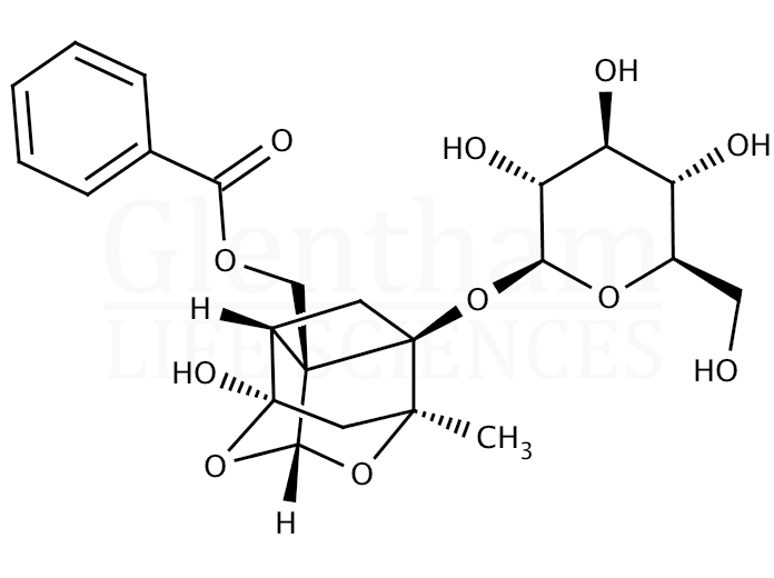 Paeoniflorin Structure