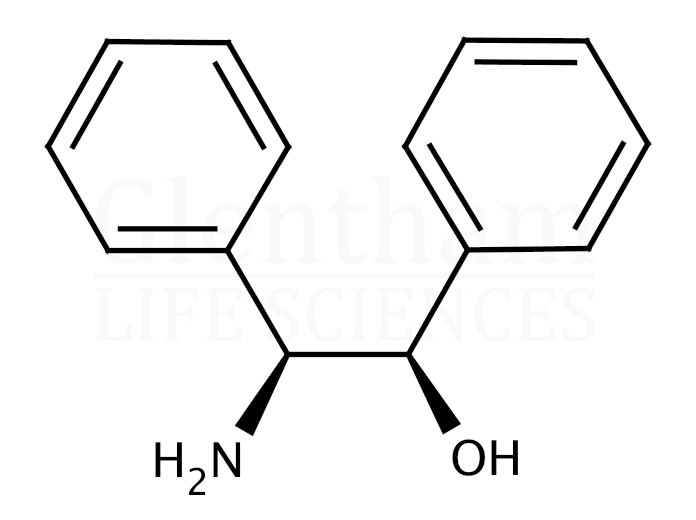 Structure for (1R,2S)-(-)-2-Amino-1,2-diphenylethanol