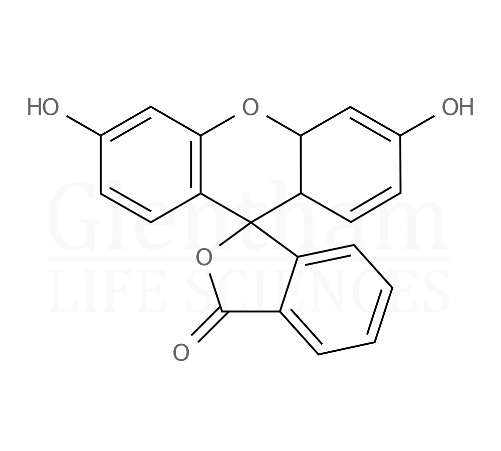 Structure for Fluorescein (C.I. 45350.1)