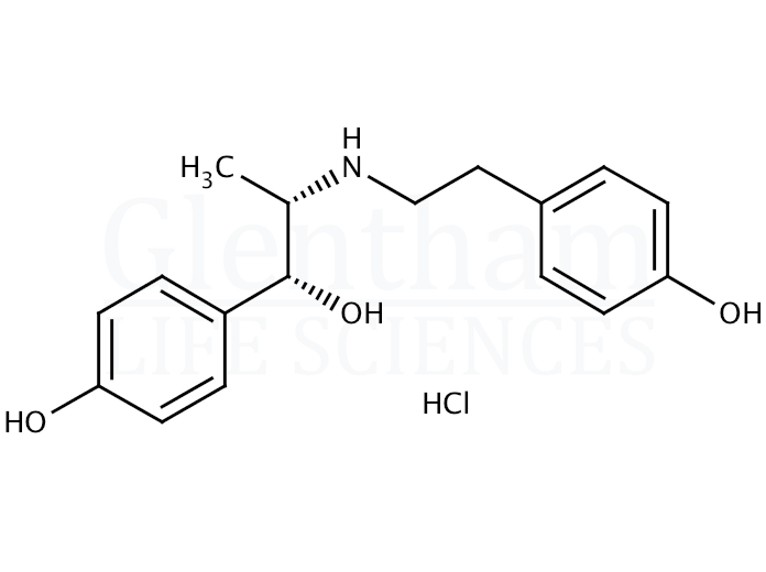 Ritodrine hydrochloride Structure