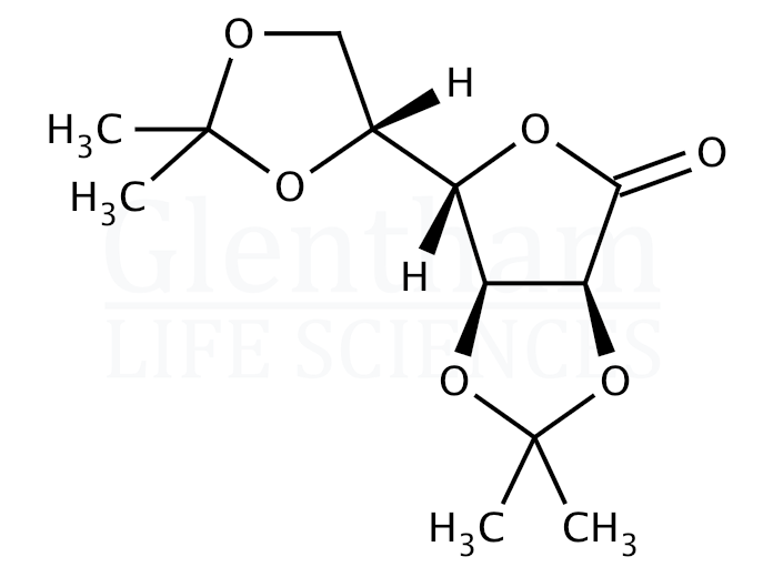 2,3:5,6-Di-O-isopropylidene-D-talonoic acid-1,4-lactone Structure