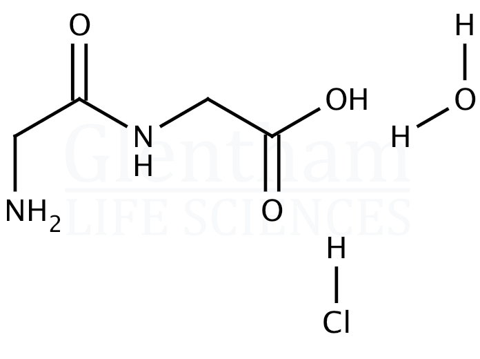 Structure for Glycylglycine hydrochloride (23273-91-8)