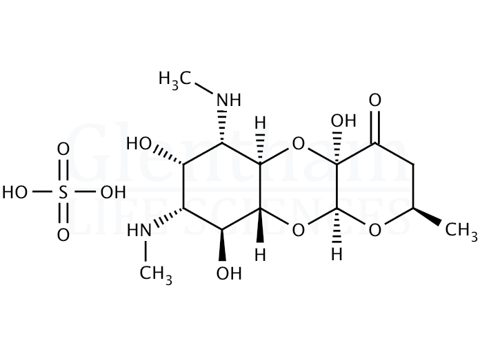 Structure for Spectinomycin sulfate (23312-56-3)