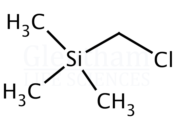 Chloromethyltrimethylsilane Structure
