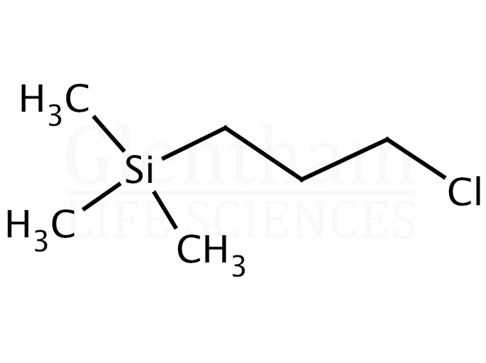 (3-Chloropropyl)trimethylsilane Structure