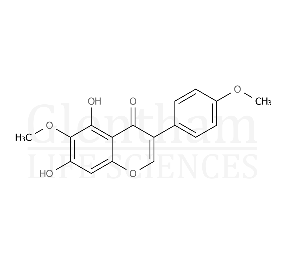 Structure for  Irisolidone  (2345-17-7)