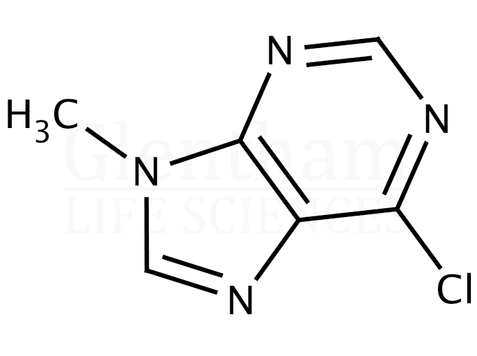 6-Chloro-9-methylpurine Structure