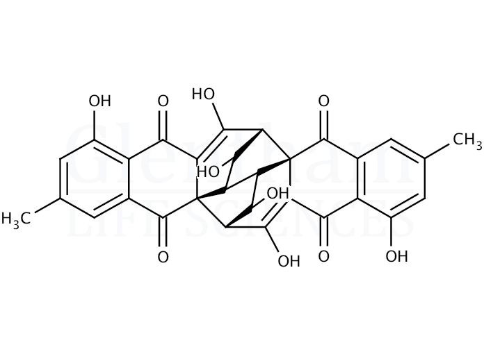 Rugulosin Structure