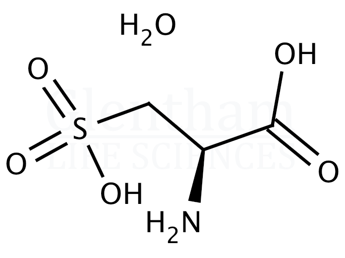 Structure for L-Cysteic acid monohydrate 