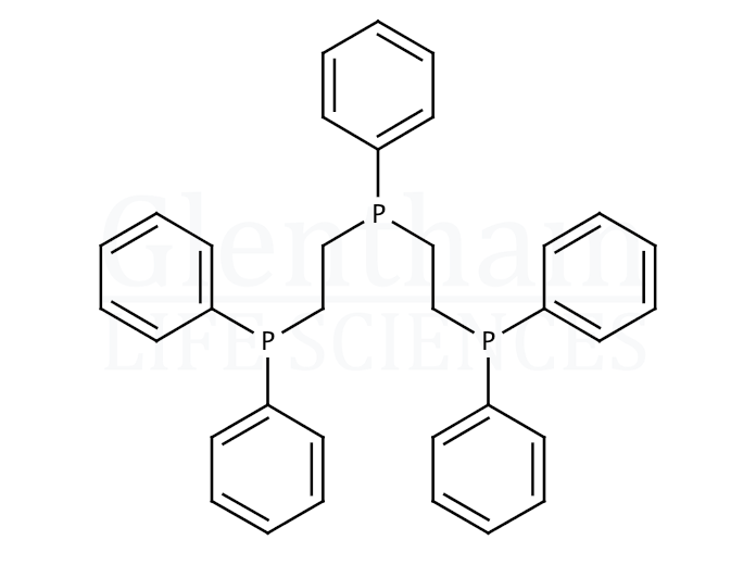 Bis(2-diphenylphosphinoethyl)phenylphosphine Structure