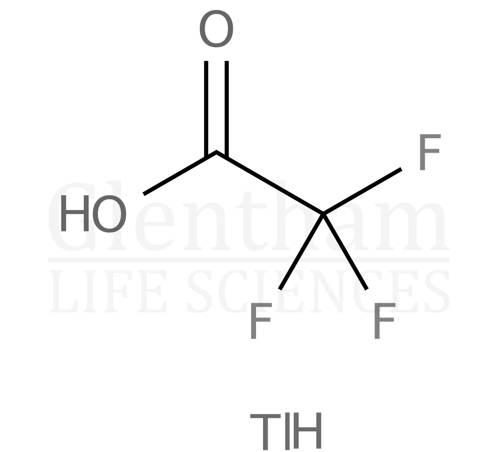 Structure for Thallium(III) trifluoroacetate, tech.