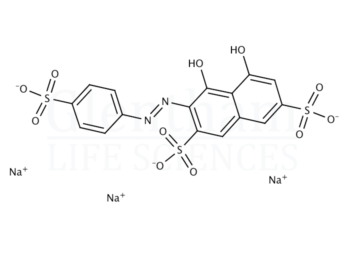 Structure for Sulfanilic acid azochromotrop (23647-14-5)