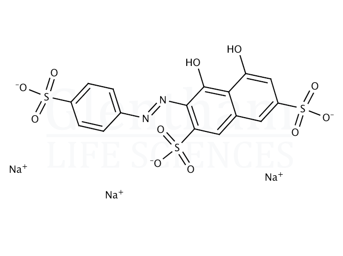 Structure for  Sulfanilic acid azochromotrop  (23647-14-5)