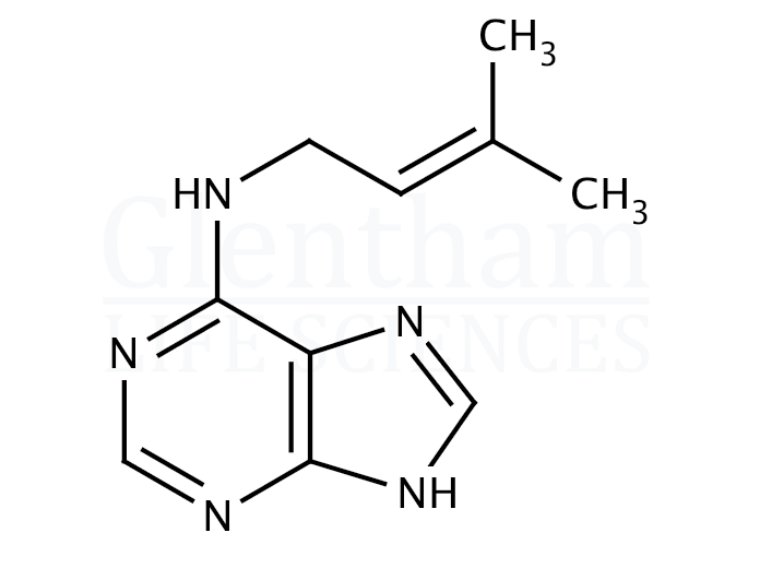 Strcuture for N6-(2-Isopentenyl)adenine