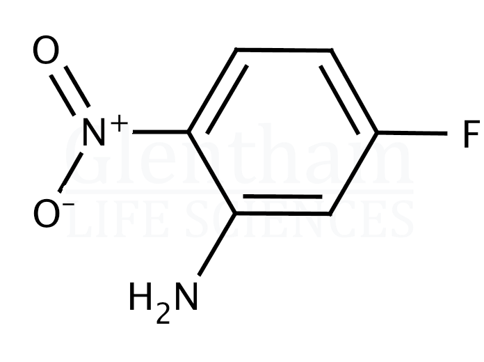 2-Nitro-5-fluoroaniline Structure