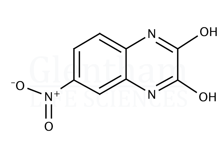 6-Nitro-2,3-dihydroxyquinoxaline  Structure