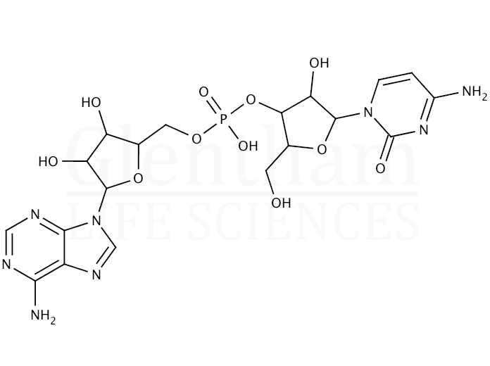 Adenylyl-3''-5''-cytidine Structure