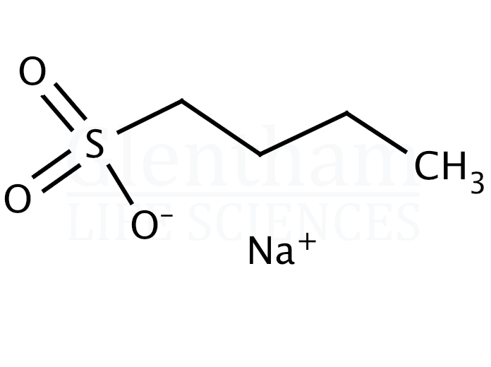 Structure for 1-Butanesulfonic acid sodium salt, HPLC grade