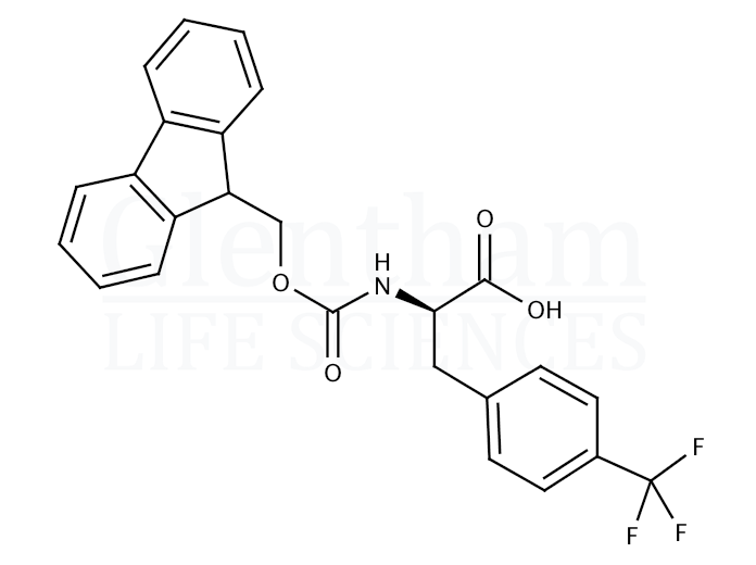 Structure for Fmoc-D-Phe(4-CF3)-OH