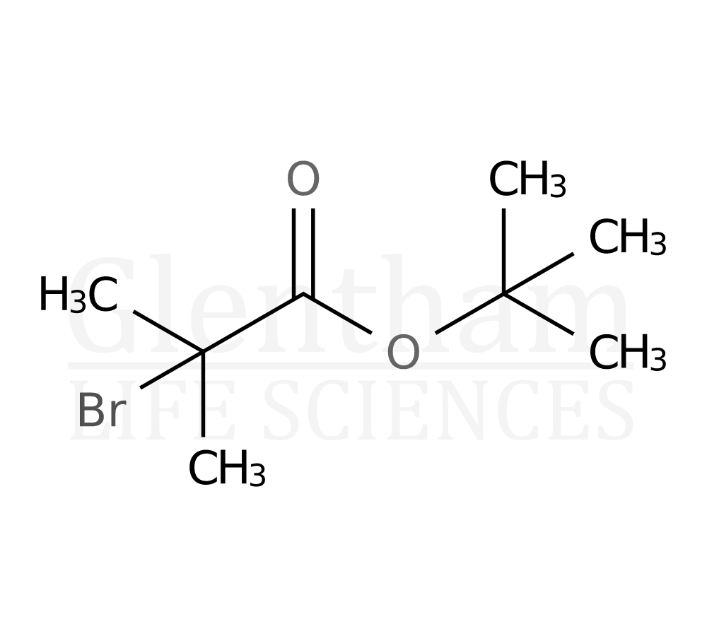 Tert-butyl-alpha-bromoisobutyrate Structure