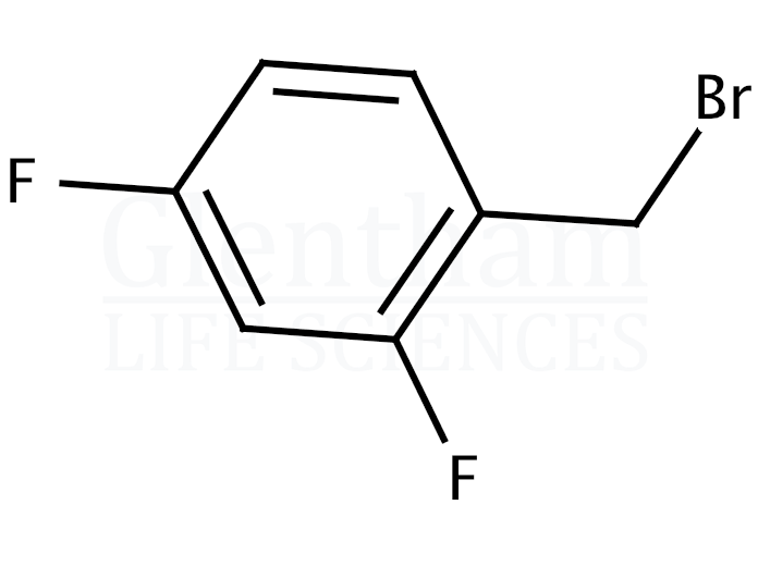 2,4-Difluorobenzyl bromide Structure