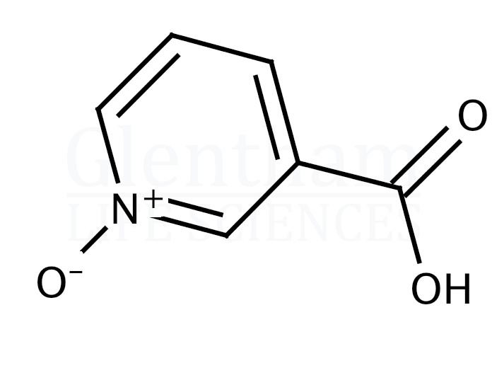 Structure for Nicotinic acid N-oxide (2398-81-4)