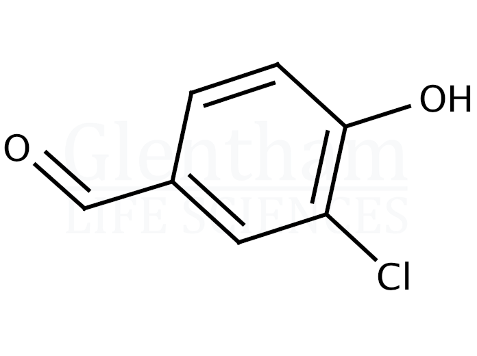 3-Chloro-4-hydroxybenzaldehyde Structure