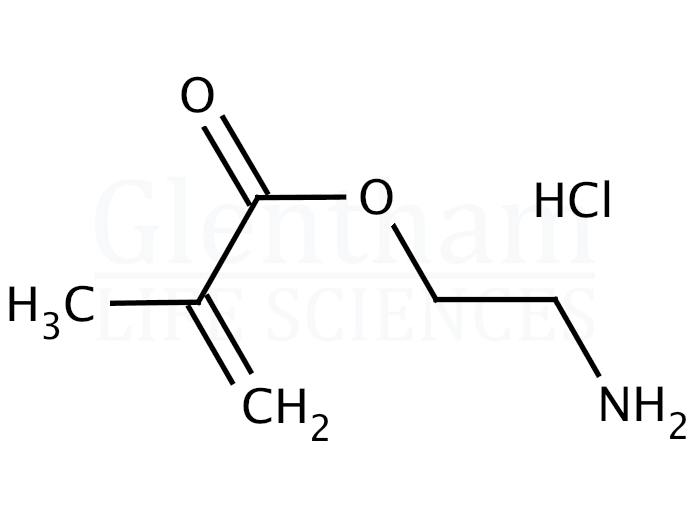 Structure for 2-Aminoethylmethacrylate hydrochloride