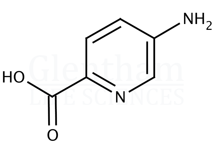Structure for 5-Aminopyridine-2-carboxylic acid (5-Amino-2-picolinic acid)