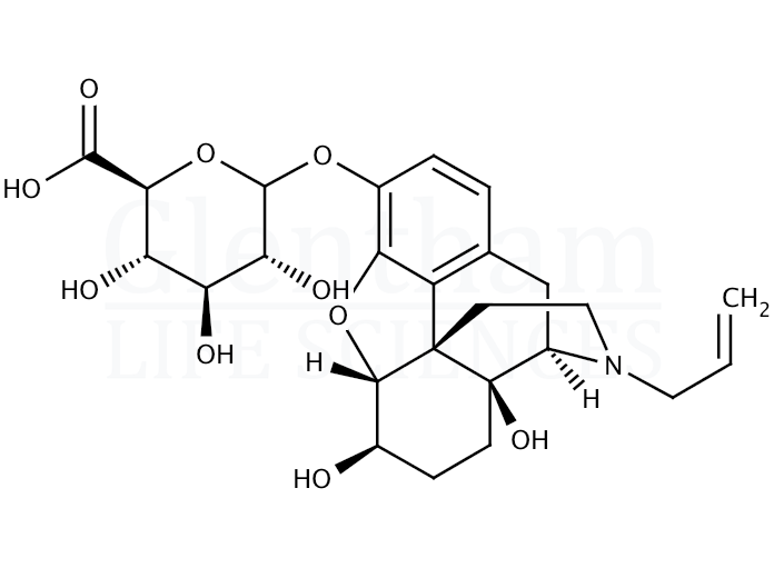 Strcuture for Naloxol 3-b-D-glucuronide