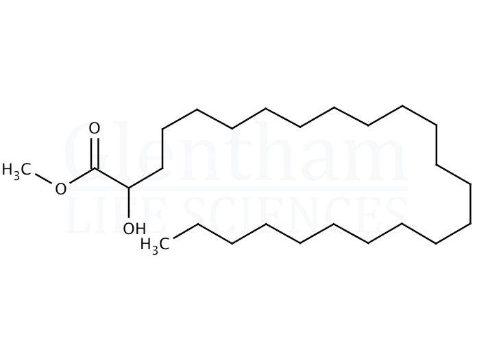 Methyl (±)-2-hydroxytetracosanoate   Structure