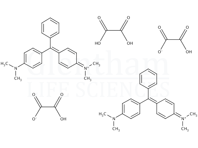 Strcuture for Malachite Green solution, 1.5% in water