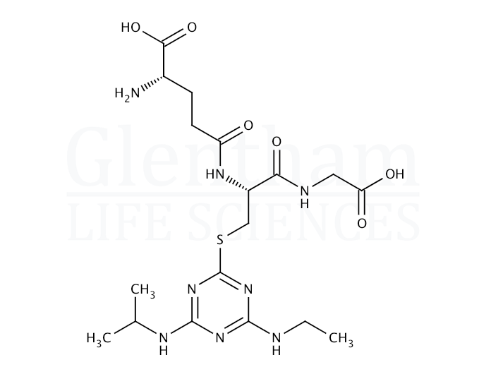 Large structure for Atrazine glutathione adduct (24429-05-8)