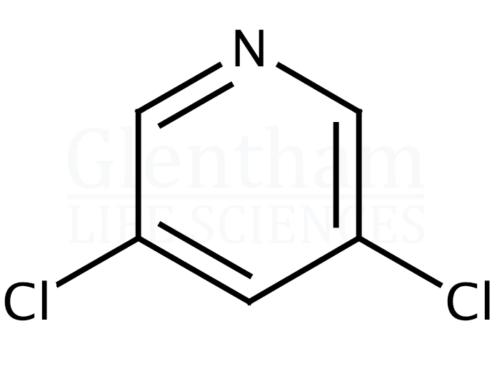 3,5-Dichloropyridine Structure