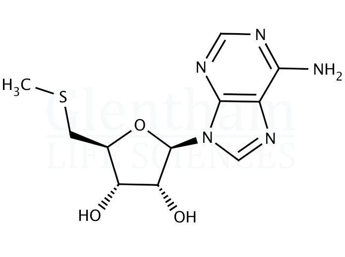 5''-Deoxy-5''-(methylthio)adenosine Structure