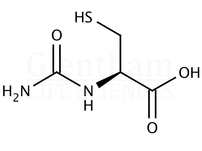 N-Carbamoyl-L-cysteine Structure