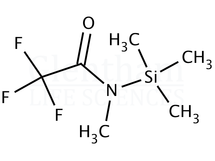 N-Methyl-N-(trimethylsilyl)trifluoroacetamide Structure