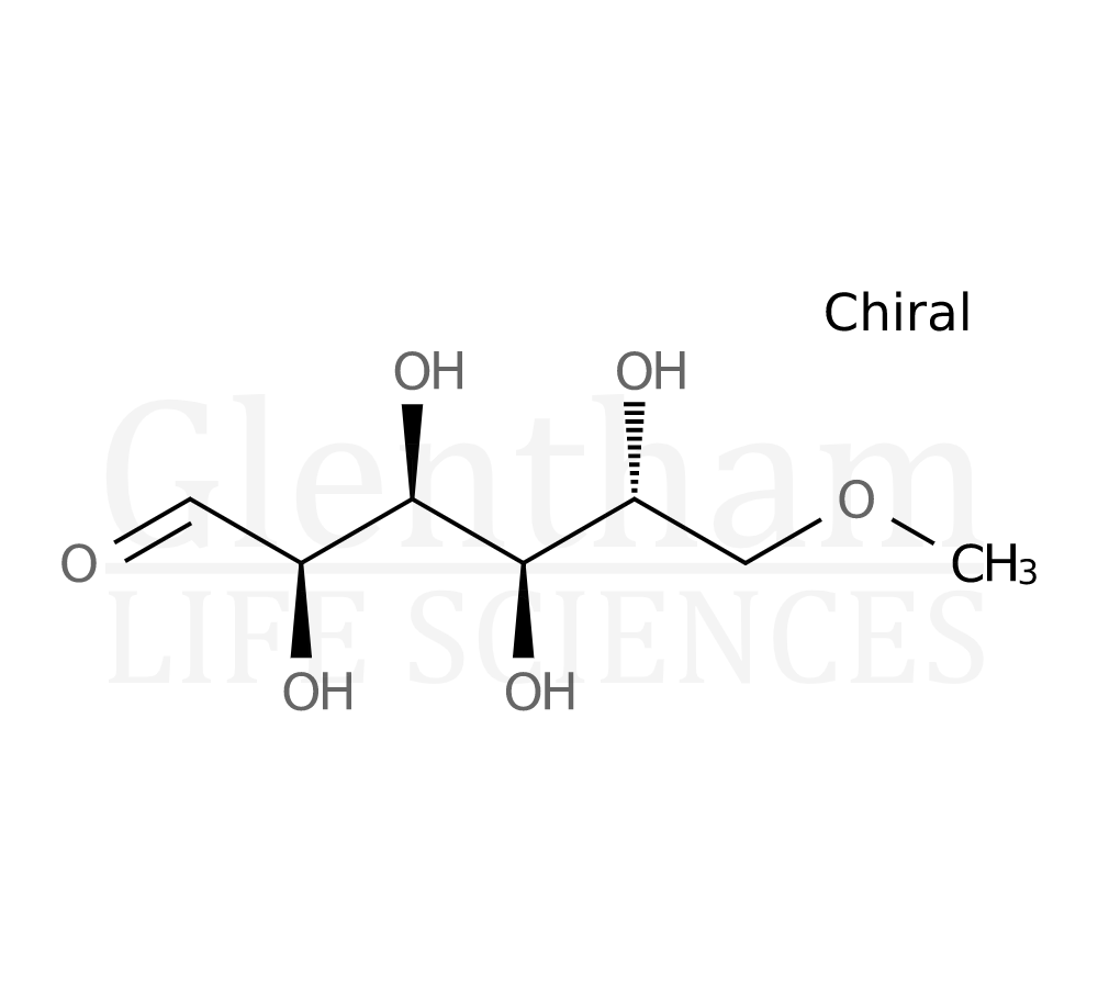 Structure for  6-O-Methyl-D-glucose  (2461-70-3)