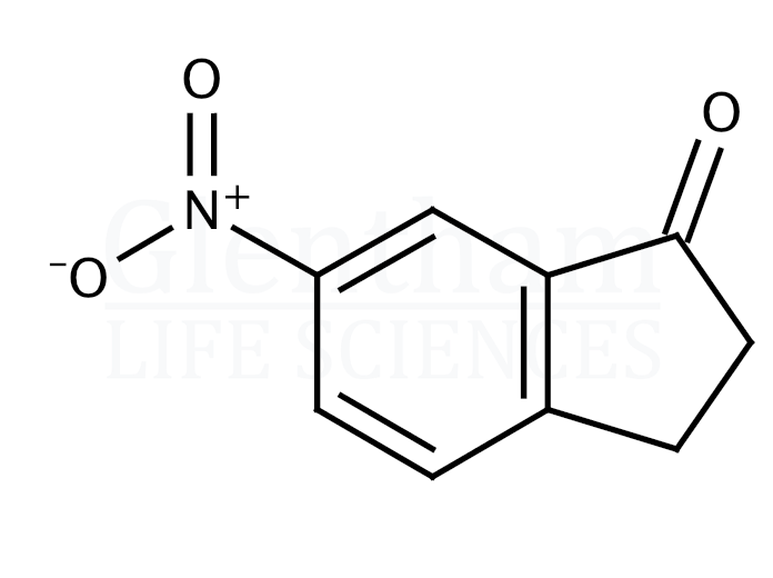 6-Nitroindanone Structure