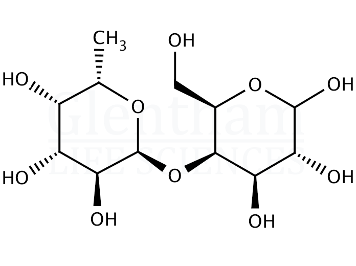 Structure for 4-O-(a-L-Fucopyranosyl)-D-galactopyranose