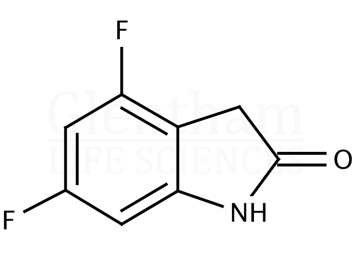 4,6-Difluorooxindole Structure