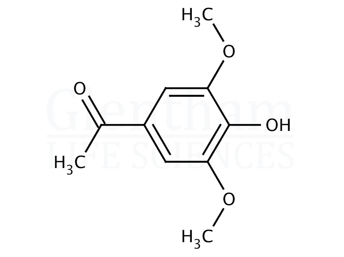 3'',5-Dimethoxy-4''-hydroxyacetophenone Structure