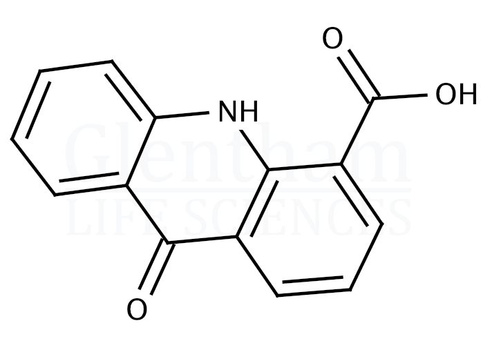 Structure for 4-Carboxy-9-acridanone (24782-64-7)
