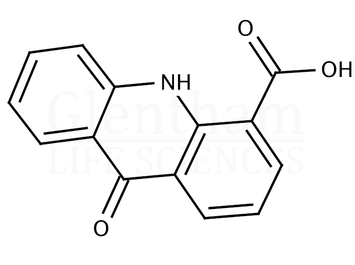 Structure for  4-Carboxy-9-acridanone  (24782-64-7)