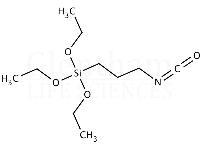 3-(Triethoxysilyl)propyl isocyanate Structure