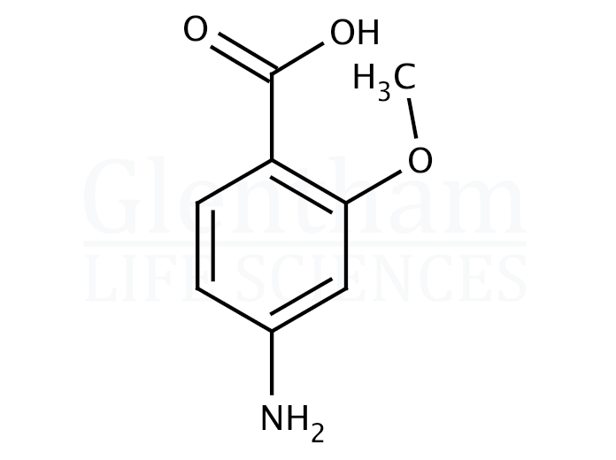 4-Amino-2-methoxybenzoic acid  Structure