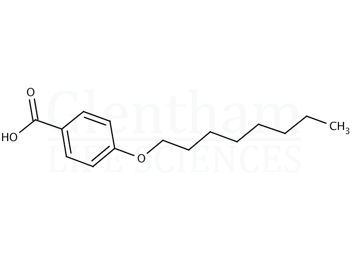 4-Octyloxybenzoic acid Structure